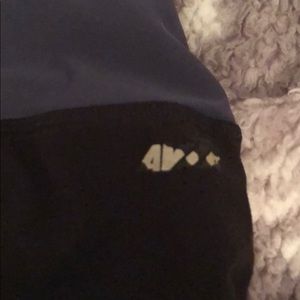 Grey athletic shorts